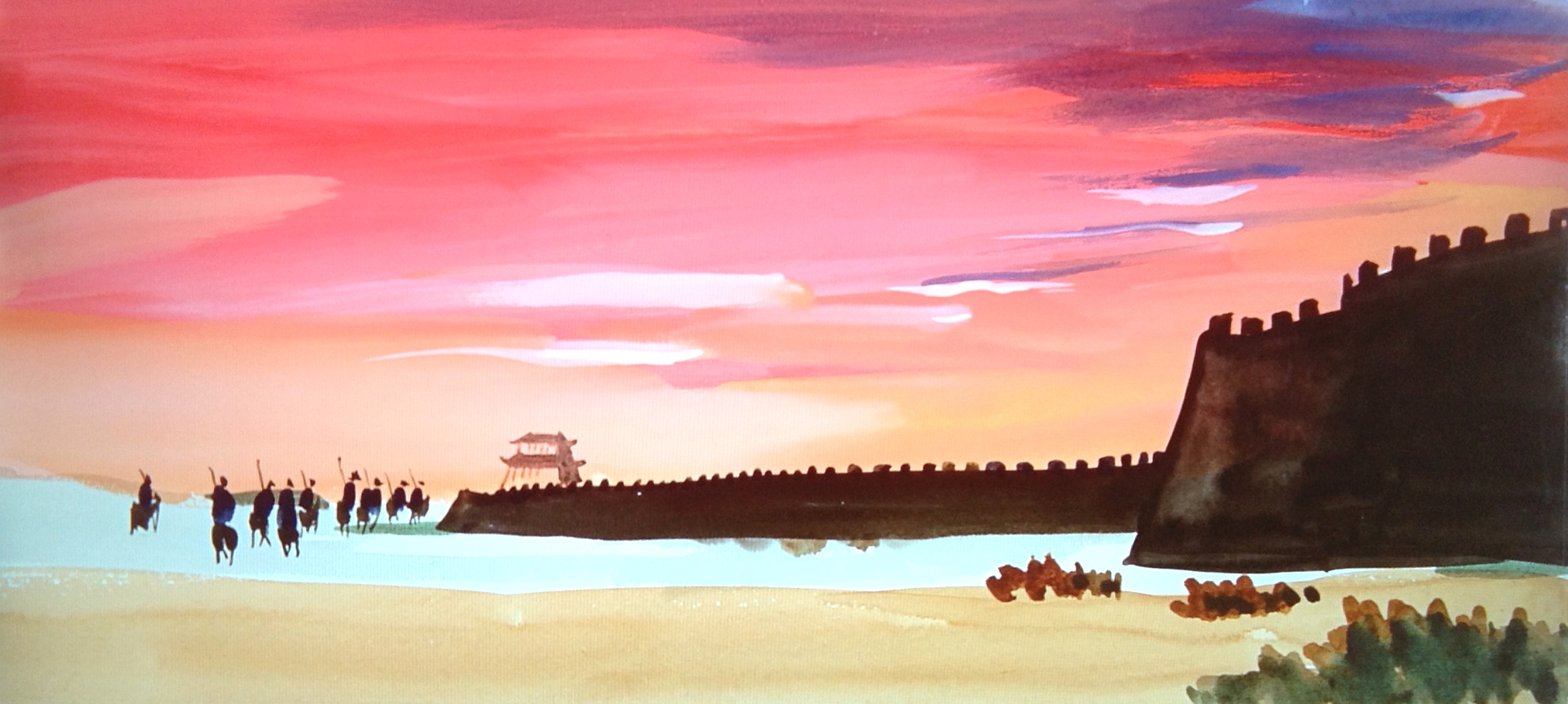 Dong Kingman's painting 