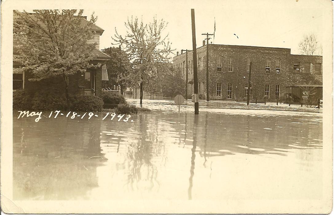 Wabash River Flood 1943