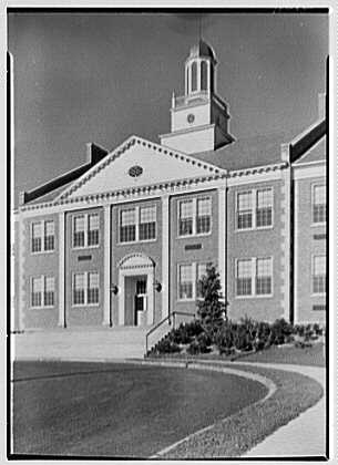Myron J. Michael School, Kingston, New York. Center section