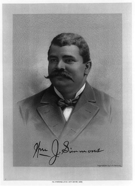 [William J. Simmons, head-and-shoulders portrait, facing...