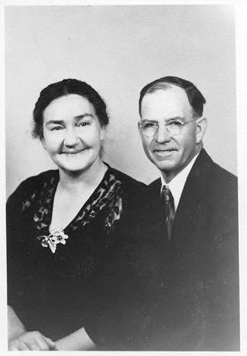 A. L. Burns and Mattie Lillian Hamrick of N.C.