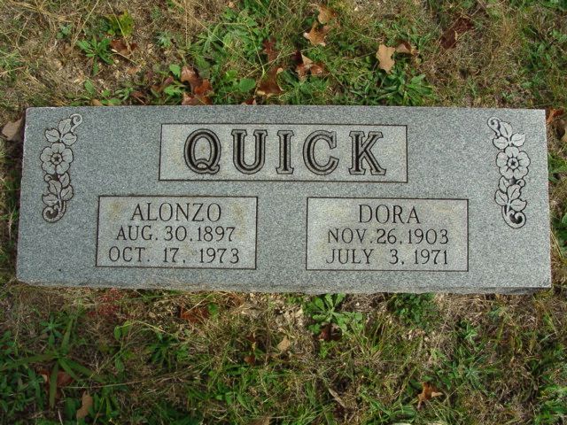 Alonzo & Dora Grave Marker
