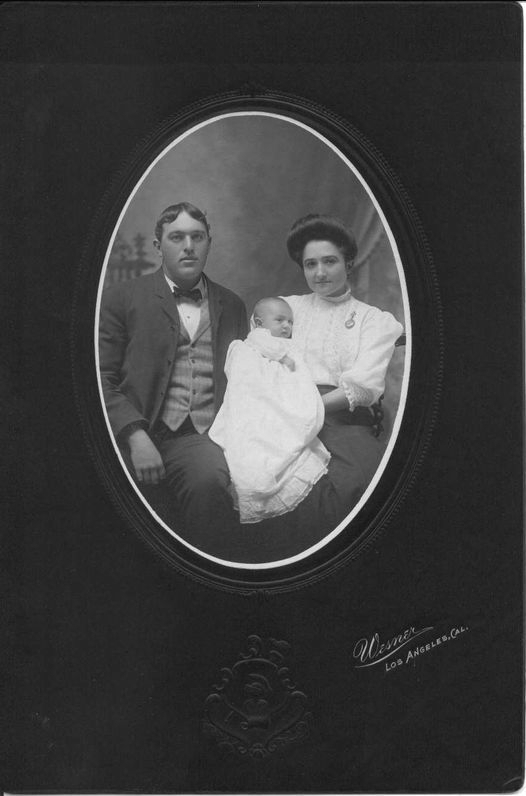 Will. Schmidt and Gertie Broughton, Baby Clayton