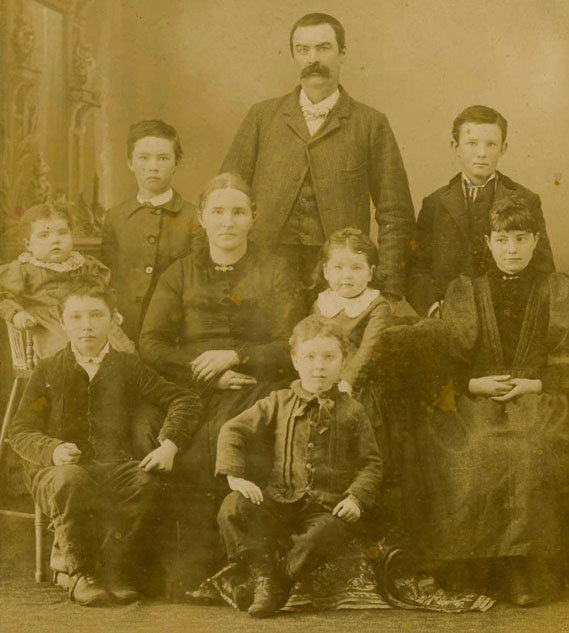 John McKechnie Stewart and family