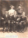 First Cousin Twice Removed Aleta "Lettie" Abbott family photo b. 1871 d. 1968