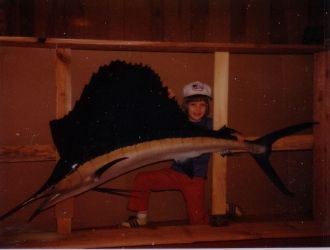 Jason Sircy's Sailfish 7'1" c.1978 age 5