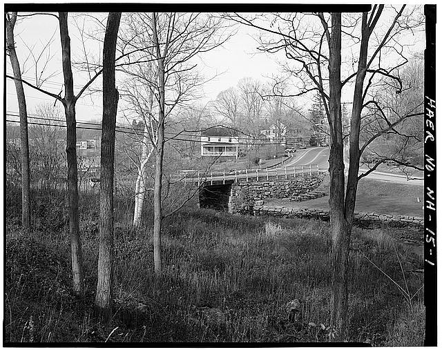 1. VIEW OF BRIDGE, SPANNING OYSTER RIVER, LOOKING...