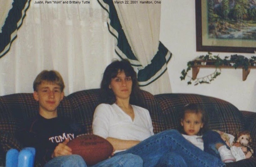 Justin, Pam and Brittany Tuttle, 2001