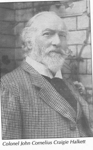 Colonel John Cornelius Craigie-Halkett