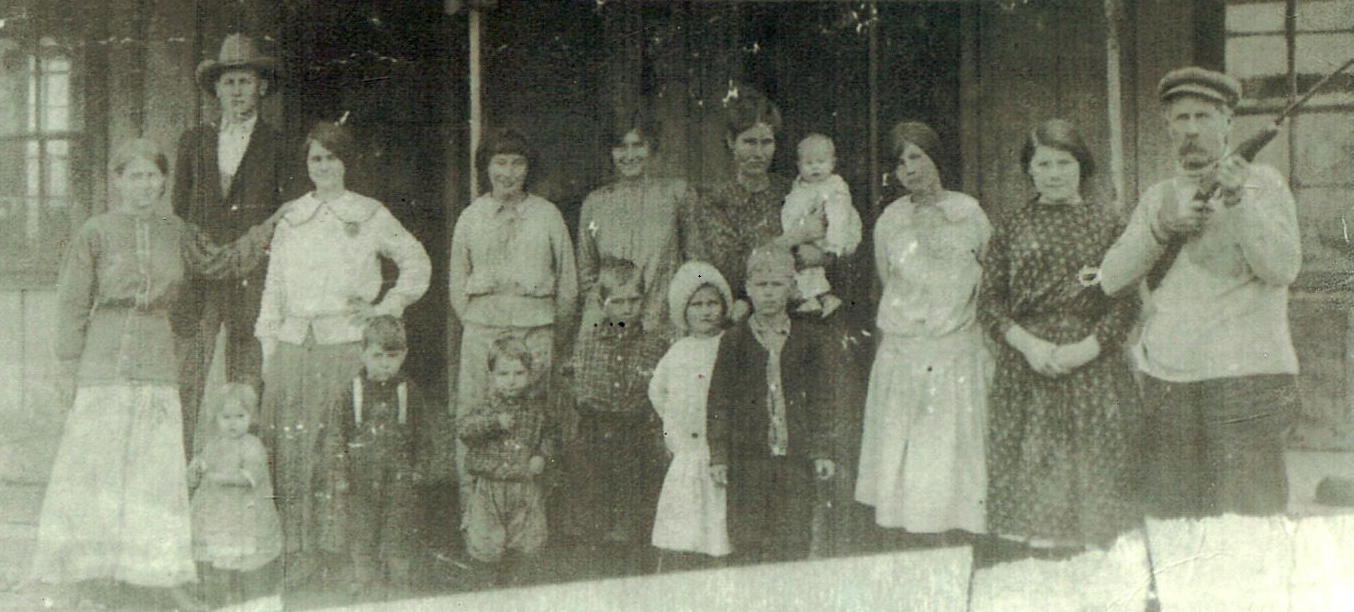 Jones Beck Family Centrahoma, Oklahoma about 1914