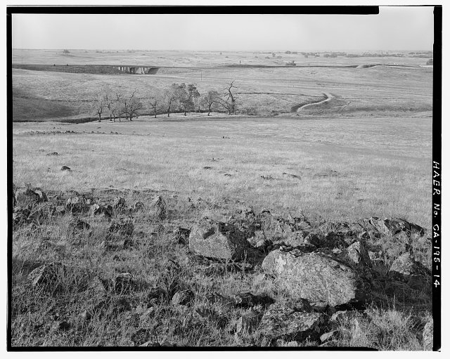 14. GOULD RANCH SITE ABOVE KEEFE-McDERBY DITCH, HIGHWAY...