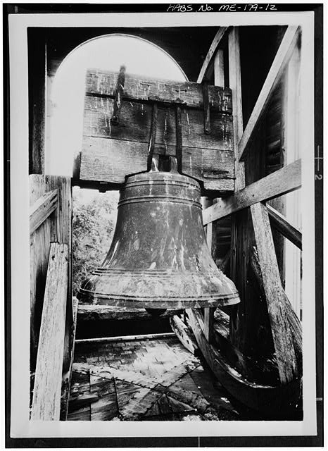 12. INTERIOR, DETAIL OF BELL IN BELL TOWER - Head Tide...