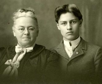 Mother and Francis Simonton