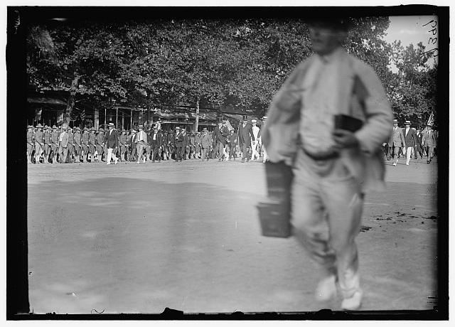 DRAFT PARADE. WILSON