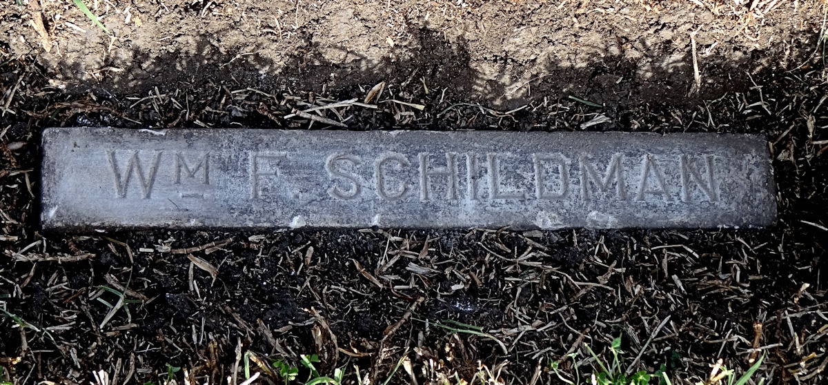 William Frederick Schildman gravesite