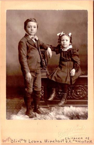 Luana & Olin Minehart circa 1900