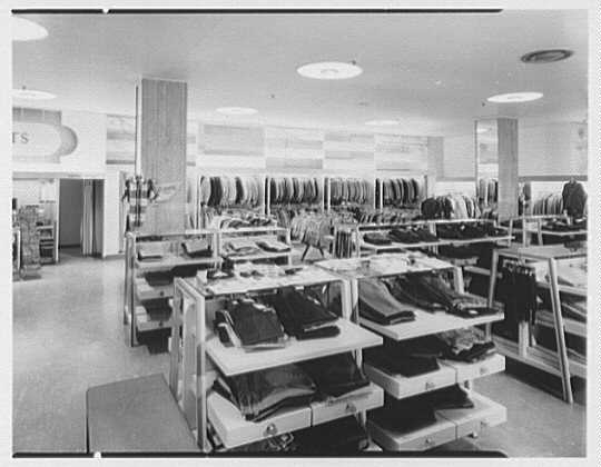 Gimbels, business in Valley Stream, Long Island. Boys'...