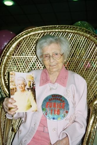 Eunice Bowman, age 110