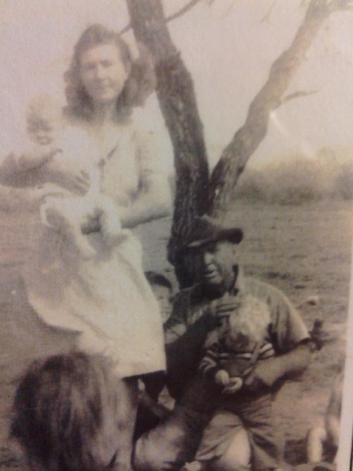 Herbert Hunter Family, TX 1950's