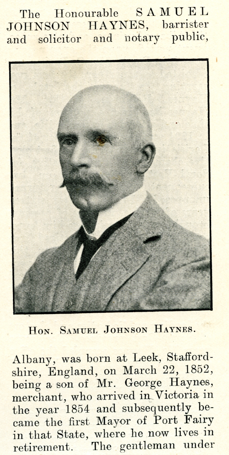 Samuel Johnson Haynes 