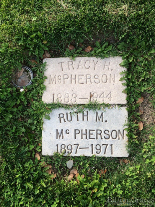 Tracy and Ruth McPherson Gravesite