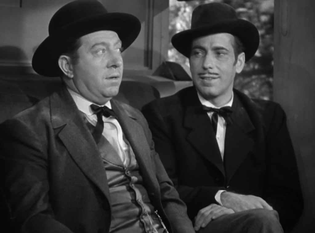 Frank McHugh, a famous character actor with Humphrey Bogart.