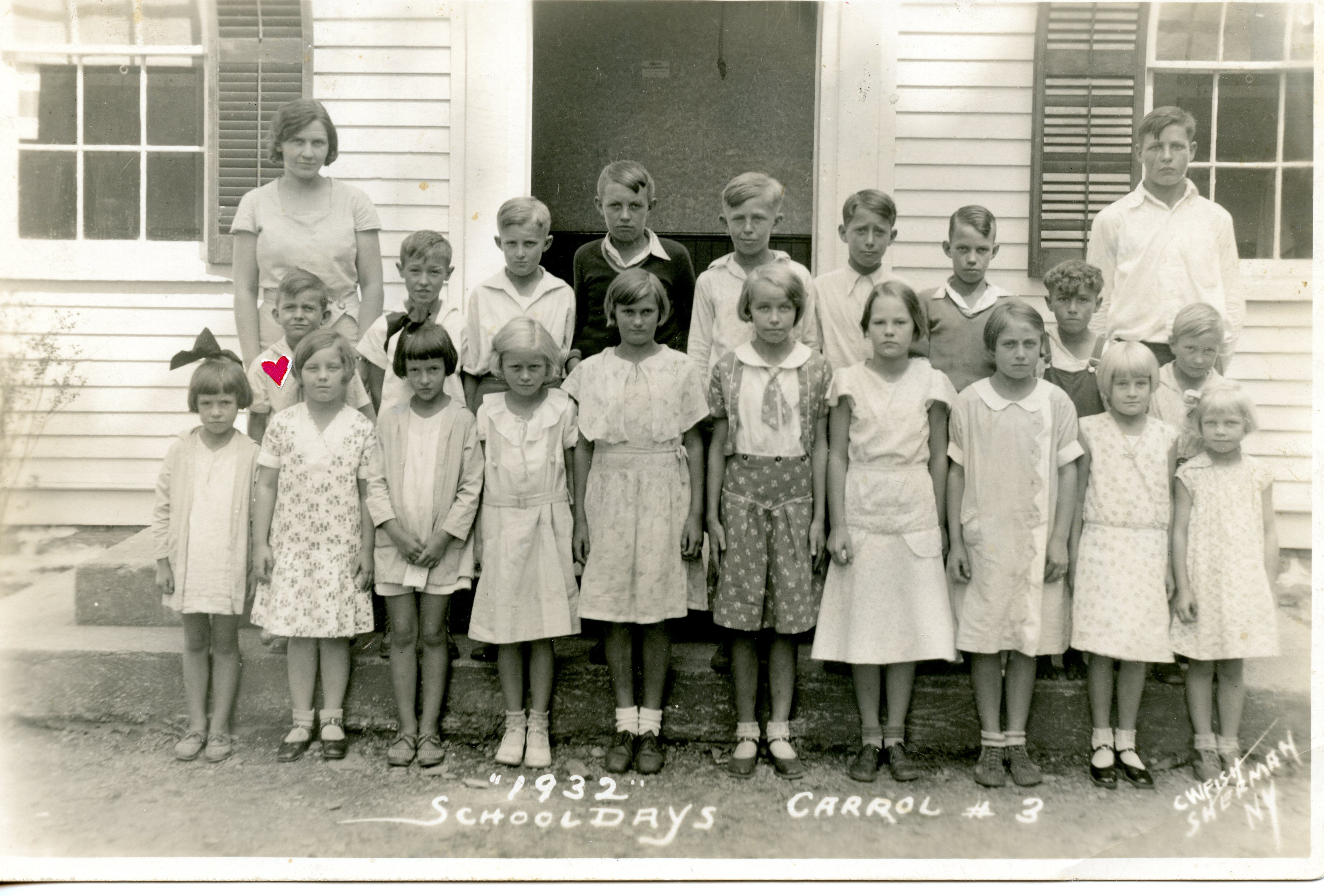 1932 School Days Carrol #3