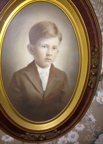 LaVerne Hartwig as a little boy