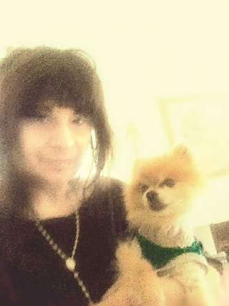 Yvonne and pumpkin