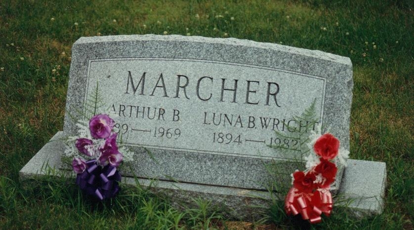 Luna and Arthur Marcher Gravesite