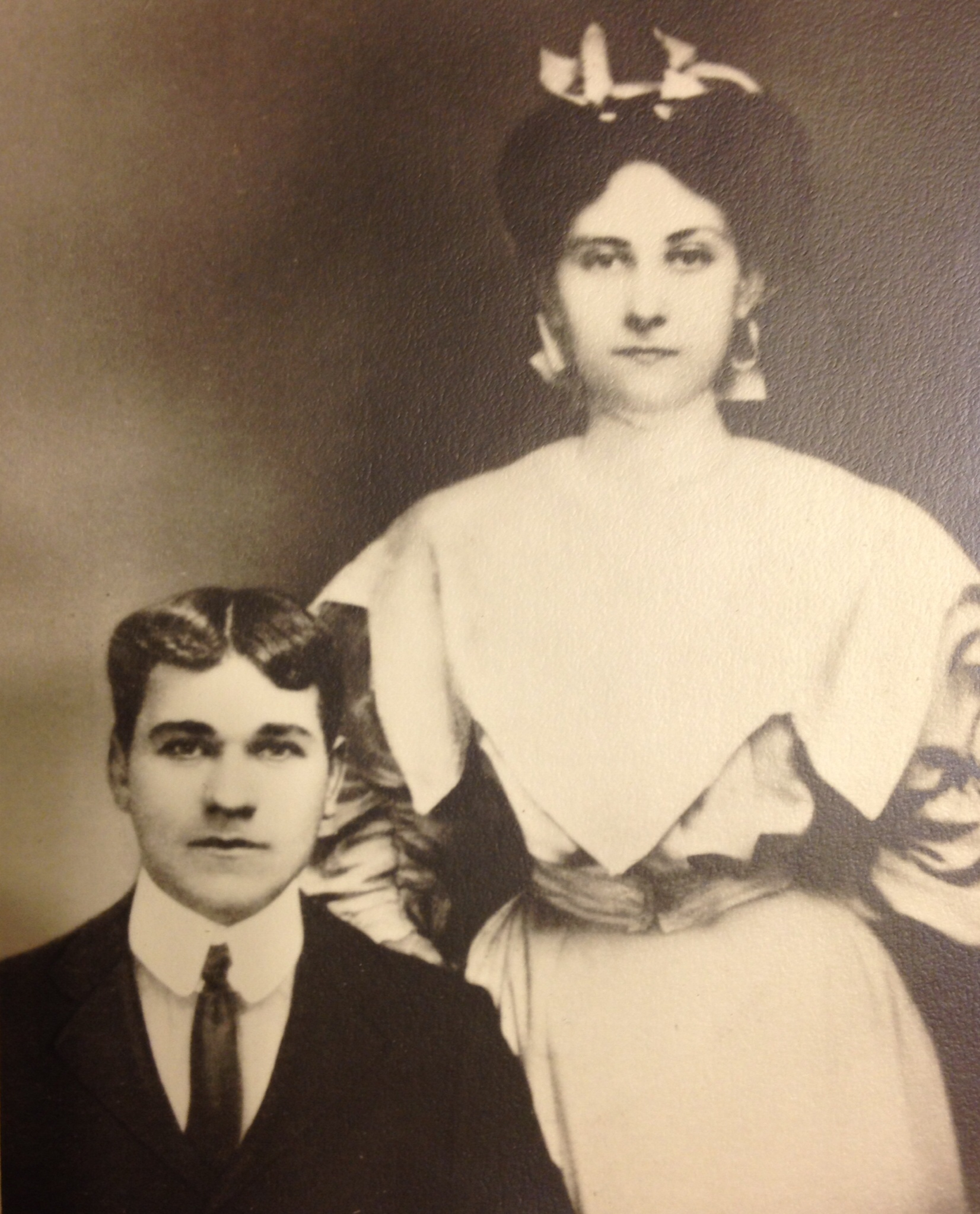 Etta Mae Royal and husband Will Searcy on their wedding day. 