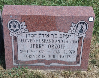 Jerry Orzoff Gravesite