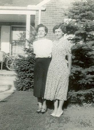 Aunt Pearl and Aunt Ann