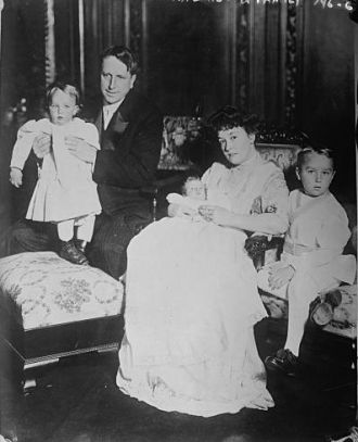 Mr. and Mrs. W.R. Hearst and their 3 children