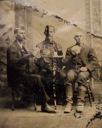 Unknown men, Louisiana 1880