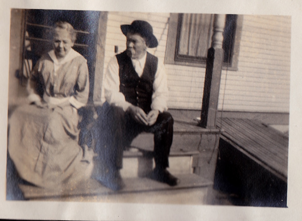 Cowboy and wife