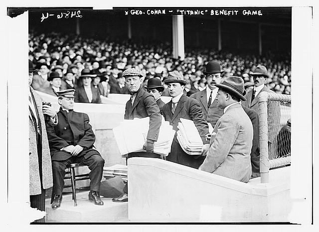 Geo. Cohan at TITANIC Game