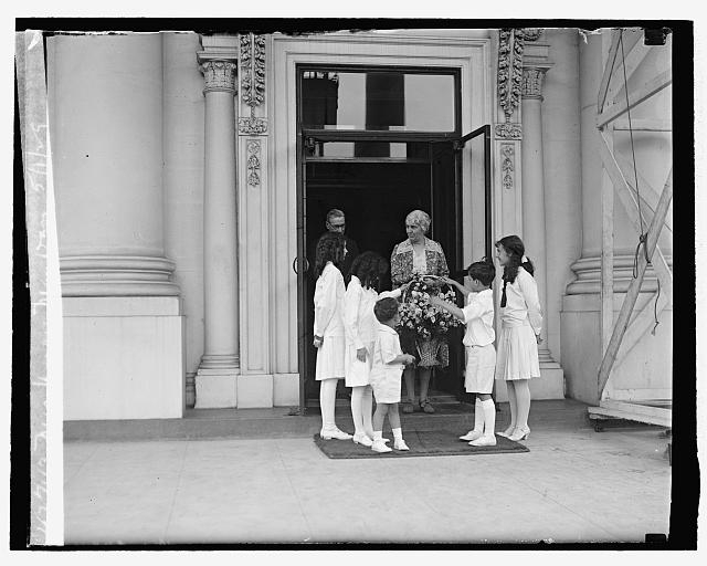 Mrs. Hoover, May Day, 5/1/29