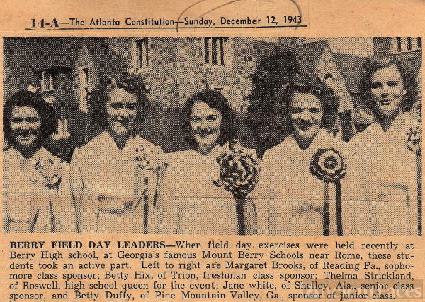 Thelma Odessa Strickland, 1943