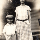 Lura Roberts Been and her son Norman
