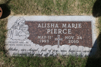 Alisha Pierce Gravesite