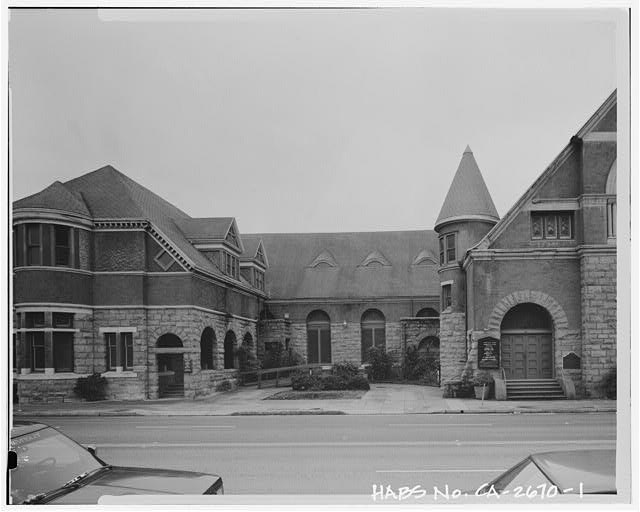 VIEW OF NORTH (FRONT) FACADE, FACING SOUTH - First...