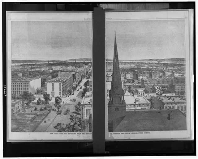 New York City and environs, from the spire of Dr....
