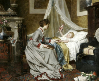 Julius Leblanc Stewart painting