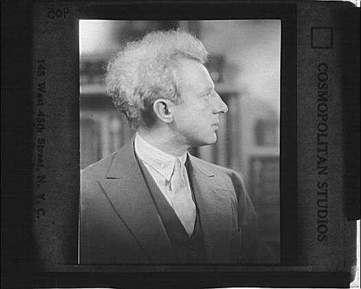 Portrait photograph of Leopold Stokowski