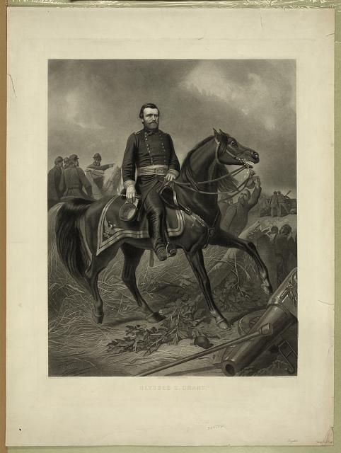 Ulysses S. Grant / C. Schussele 1866 ; eng. by William...