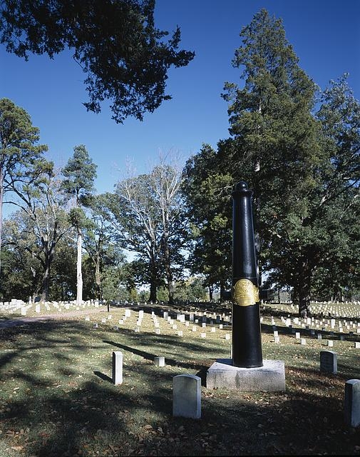 Shiloh National Cemetery in Tennessee