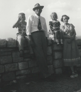 Johnson family, 1950