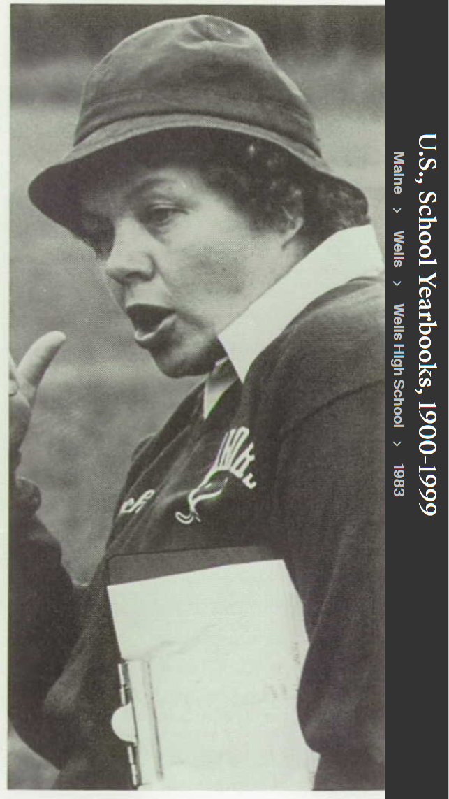 Terri Jean Daly-Regan--U.S., School Yearbooks, 1900-1999(1983)Teacher phys. Ed -c
