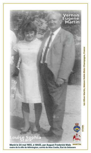 Vernon Eugene Martin and wife Louise Sophia Stark